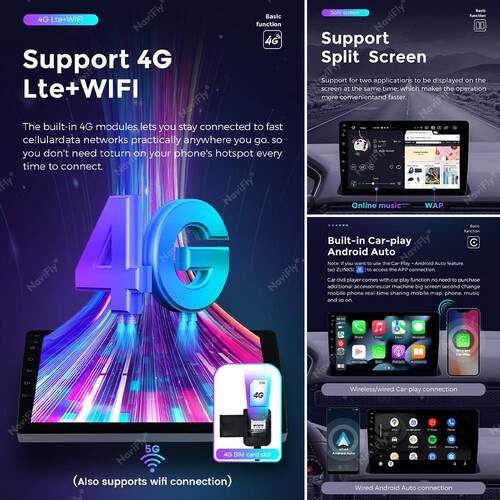 康德工厂安卓中控大屏车机985导航2主6机7862S 8+5G美 2K