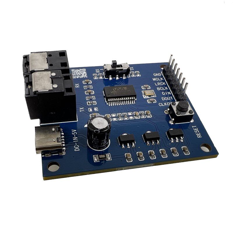 WM8805 S/PDIF 收发器 I2S数字音频解码板转光纤