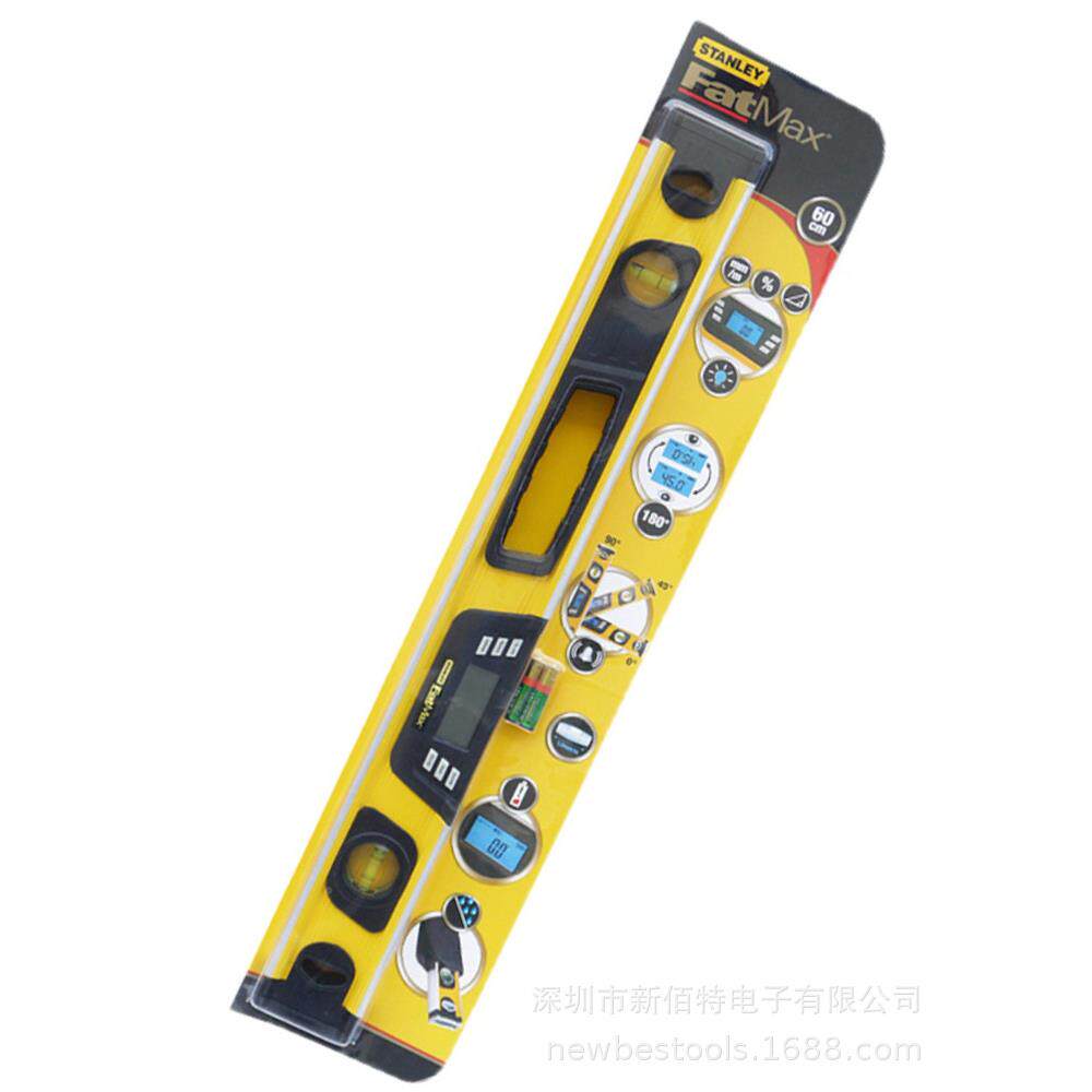 磁性180°调鱼雷三水尺数显铝合金泓菱盒式可二水泡迷你便携平口