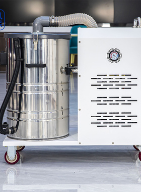 DL5500-80工业吸尘器 工厂废弃物料收集用5.5KW/380V大吸力吸尘机
