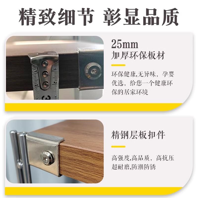 日式猫砂置物架书架落地多层客厅阳台储物架家用厨房微波炉收纳架