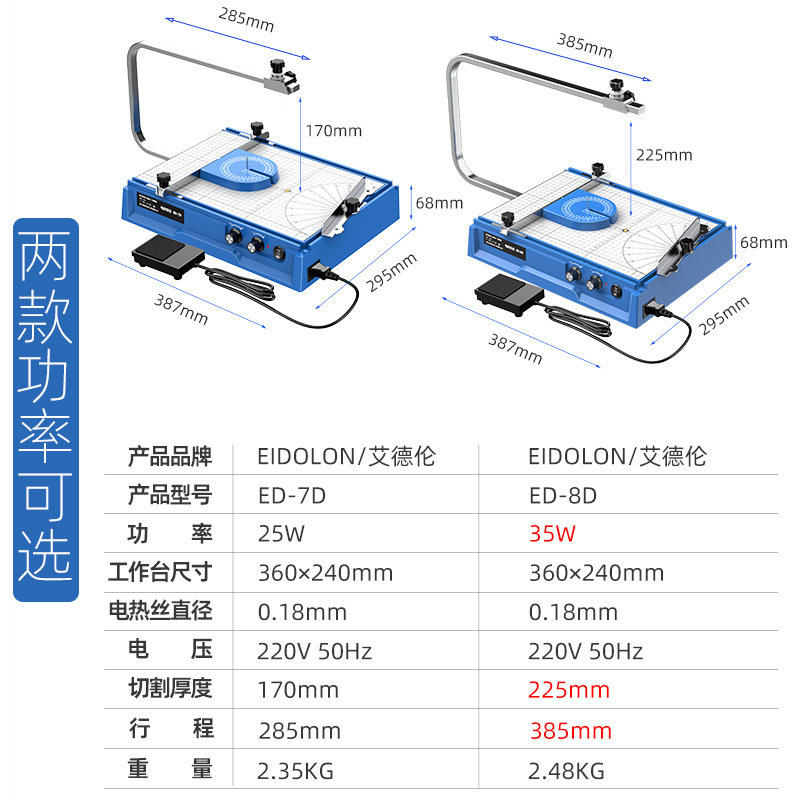 电热丝泡沫切割机kt板海绵苯板切割神器珍珠棉泡棉造型热熔切割刀