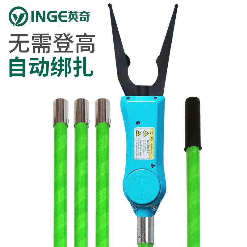 全自动光缆附挂机线缆扎线机电信光纤绑线器铁丝配件高空架线神器