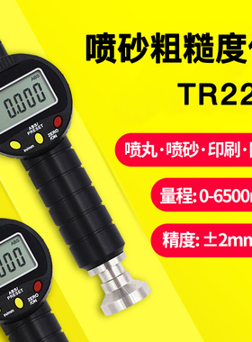 北京时代TR223喷丸表面粗糙度仪锚纹/喷砂防腐检测砂目仪光泽度仪
