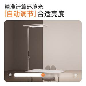 琪朗大路灯P100智能语音护眼立灯 RG0蓝光等级全光谱学习专用