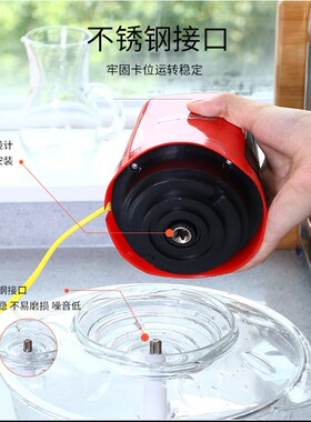 猎鹰凌凌柒家用电动绞肉机不锈钢3升打辣酱蒜蓉泥器送刀片