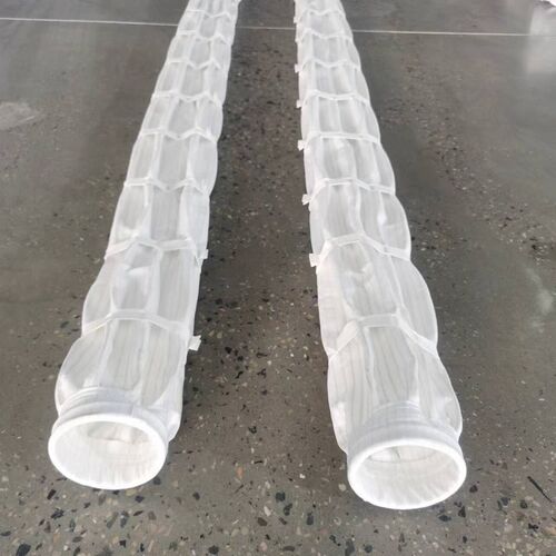 定制波浪除尘器褶皱布袋滤袋常温防静电覆膜拒水防油工业除尘布袋