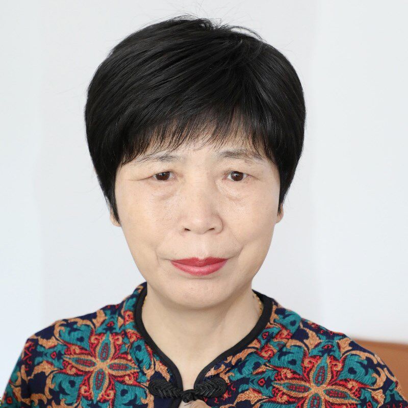 老人假发全头套女真发自然奶奶款黑色短发化疗光头专用假发套薄款
