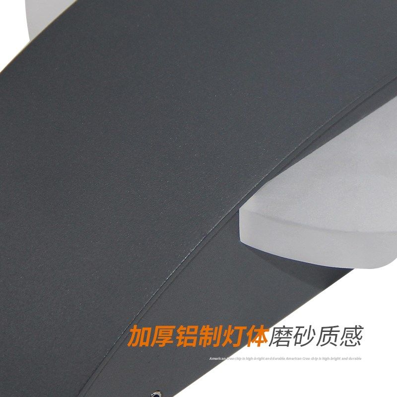 户外壁灯双头亚克力防水室外花园别墅围墙创意氛围阳台大门洗墙灯