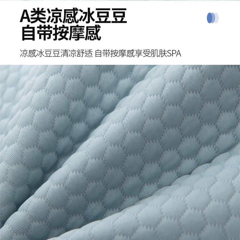 夏天枕头枕芯凉枕夏季专用全荞麦壳成人护颈椎助睡眠不塌陷不变形