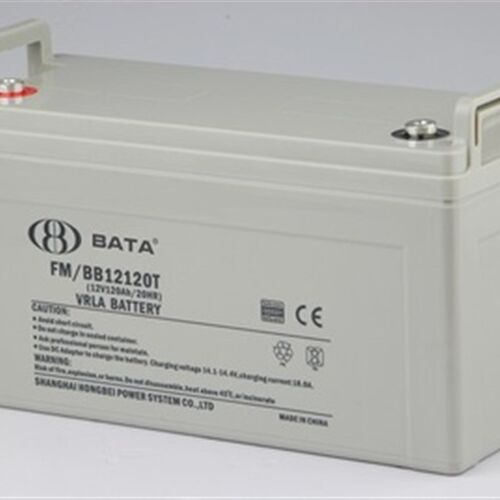 BATA鸿贝蓄电池FM/BB12120T 12V120AH/20HR EPS电源机房消防电瓶