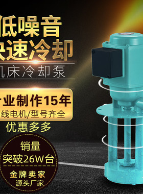 三相电泵线切割磨铣车机床冷却水泵油泵DB40/120/AB90/250W/380V