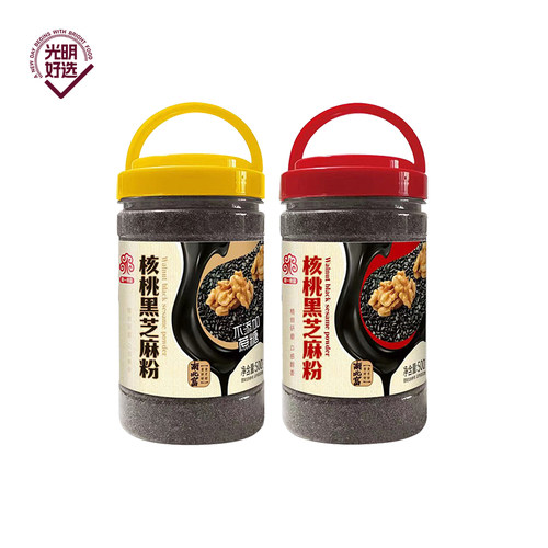 南北富核桃黑芝麻粉500g经典微甜/不添加蔗糖