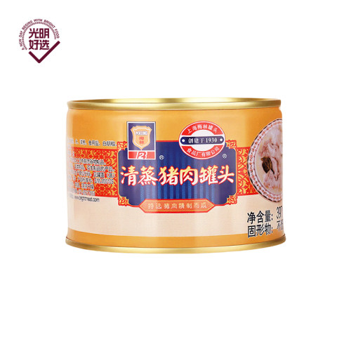 上海梅林清蒸猪肉罐头397克