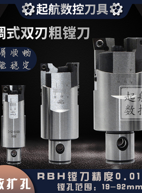 RBH可调式 双刃粗镗刀 镗头 RBH 19-600mm