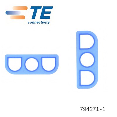 TE/泰科 AMP 794271-1 汽车连接器 防水塞接插件 6.3mm间距 原装