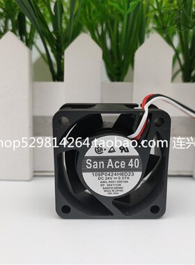 全新San Ace 40 109P0424H6D23 24V 0.07A 4CM发那科系统散热风扇