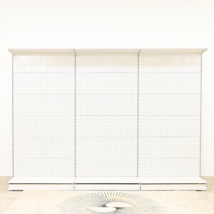 网红2.2米免打孔五金货架改造少女衣柜步入式衣柜洞洞板衣架简洁.