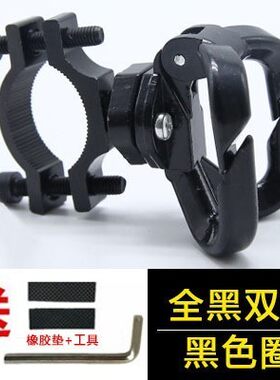 新款加粗固定圈电动车挂物钩免打孔摩托单车车把立杆保险杆前置钩