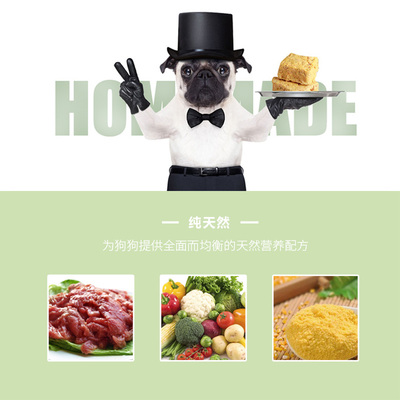 朗仕狗粮小型成犬粮500g双重靓毛配方雪纳瑞贵宾比熊通用型犬粮