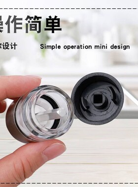 便携胡椒研磨器药片磨粉器陶瓷药片粉碎神器家用小号迷你便携
