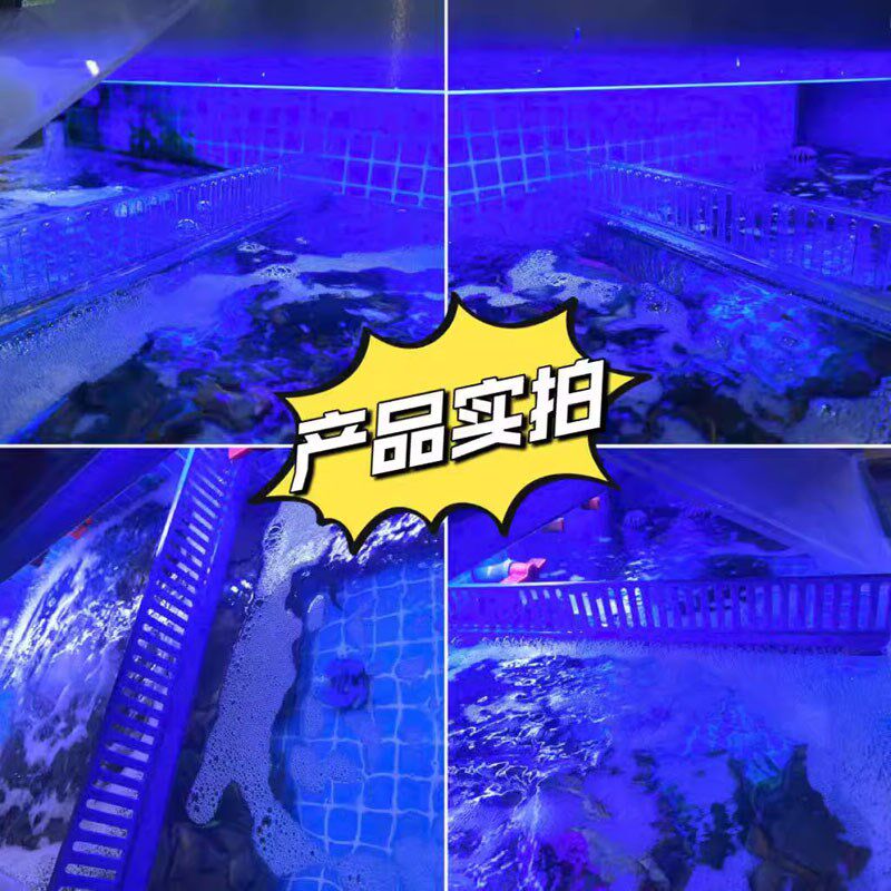 海鲜池鱼缸隔板过水栏加高栏防鱼螃蟹互窜隔板过水条夹12mm玻璃
