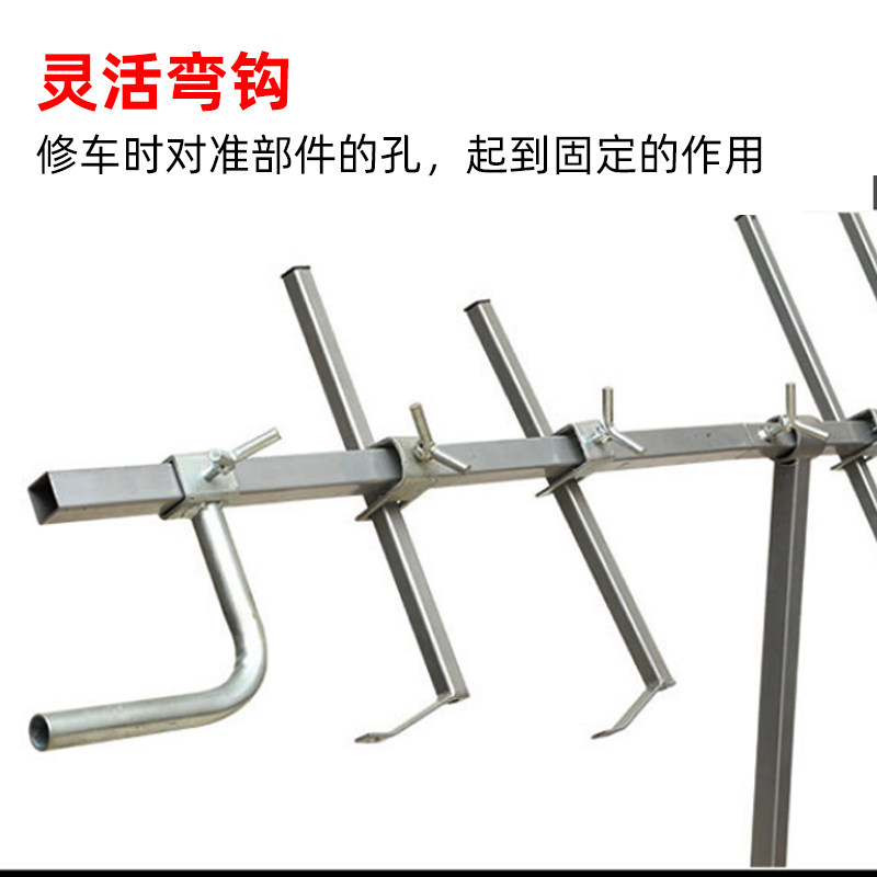 车门喷漆支架 汽车保险杆机盖翼子板维修喷涂旋转架移动摆放架子