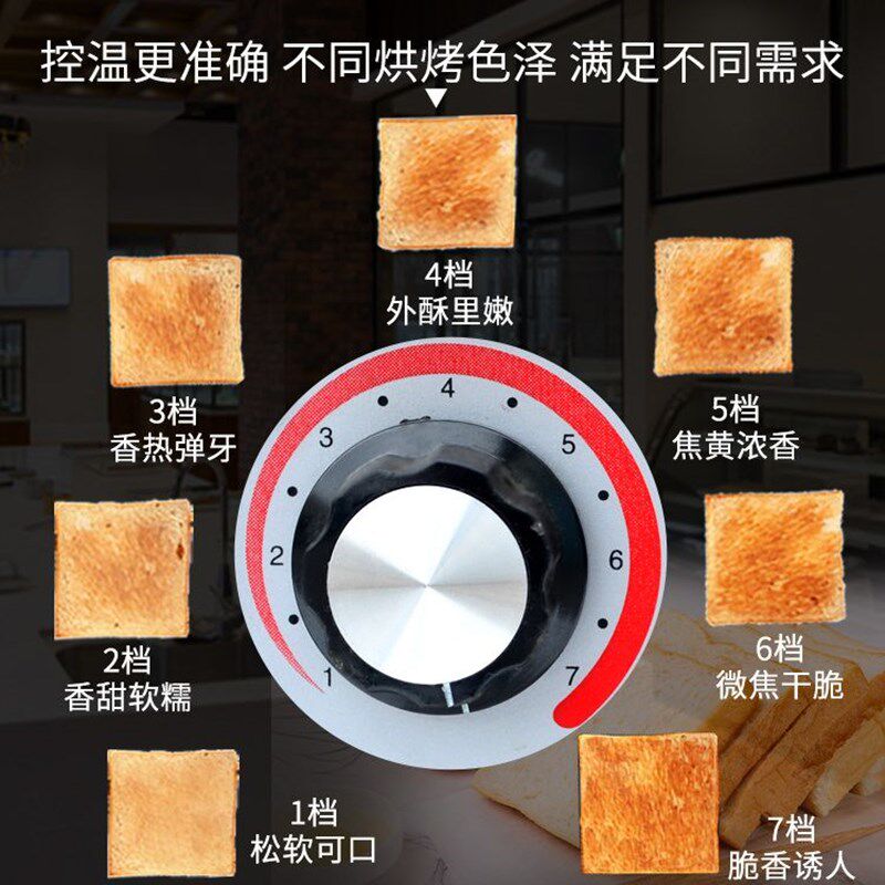 链式多士炉烘烤炉商用履带式方包机吐司机烘培机酒店早餐烤面包机