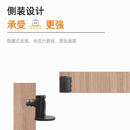 IF活动极简三合一层板托二合一衣柜加厚板托连接件家具隔板钉五金