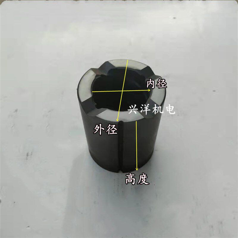 屏蔽泵石墨套石墨轴承钢套轴承套冷库制冷泵供暖泵石墨套水泵配件