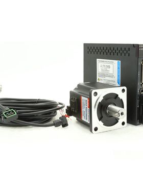 全新60/80壁虎插头交流伺服马达套装200W 400W 750W 1KWP100S驱动