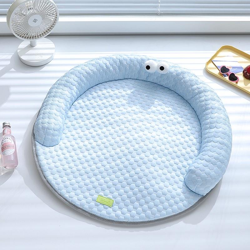猫咪凉席猫窝夏季凉垫睡觉用踩奶垫狗狗睡垫四季夏天垫子宠物冰垫