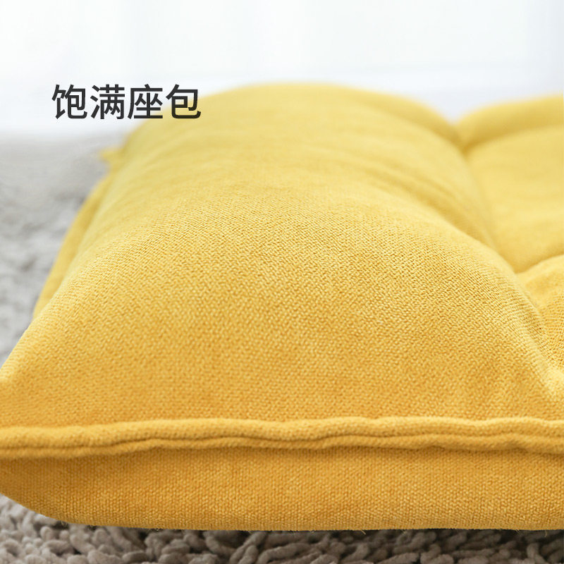 懒人沙发榻榻米座椅简易床上靠背椅网红款单人阳台飘窗椅子沙发式