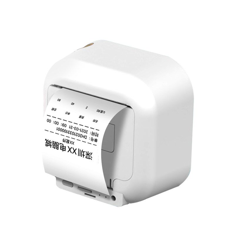 4G云打印机热敏标签纸便携带显示屏票据58mm喇叭播报支持二次开发