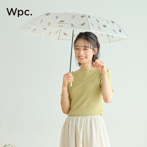 Wpc.萌宠伞女高颜值猫咪伞手动三折小巧便携透明雨伞儿童