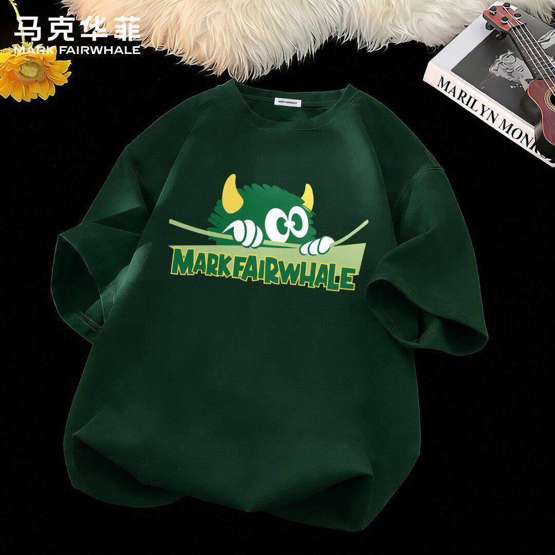 马克华菲新款重磅卡通印花男士