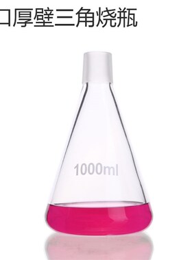 砂芯过滤器三角瓶250 500 1000 2000 5000ml锥形瓶三角烧瓶砂芯瓶