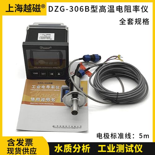 上海诚磁 DZG-306B(LCD)智能型高温电阻率仪  测超纯水 电阻仪