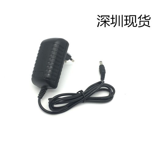 包邮欧规欧式欧标圆角插头5V6V7V9V12V15V18V24V1A2A电源线适配器