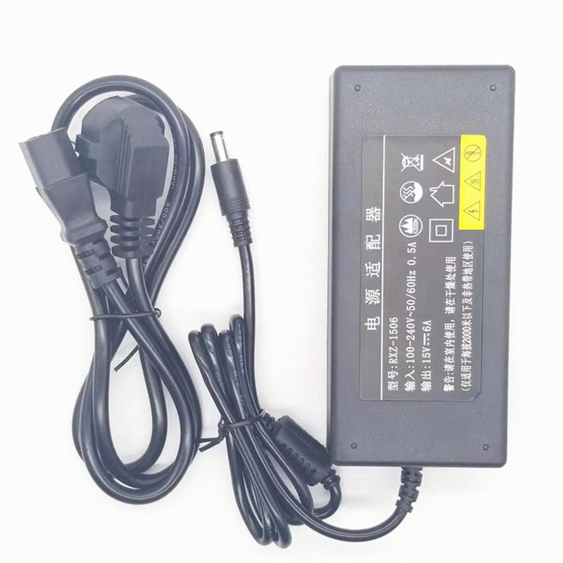 15V6A电源配接器POE交换机无线AP网路摄像机电源拉杆音响5A4A电源