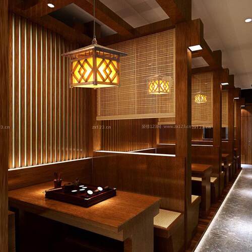 新中式复古田园实木餐厅酒店阳台过道民宿灯具中式仿古木艺吊灯