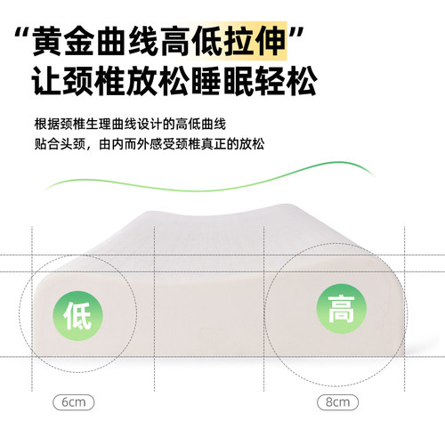 泰国双人乳胶枕情侣长枕头橡胶长款颈椎夫妻枕芯1.8床1.5米1.2m