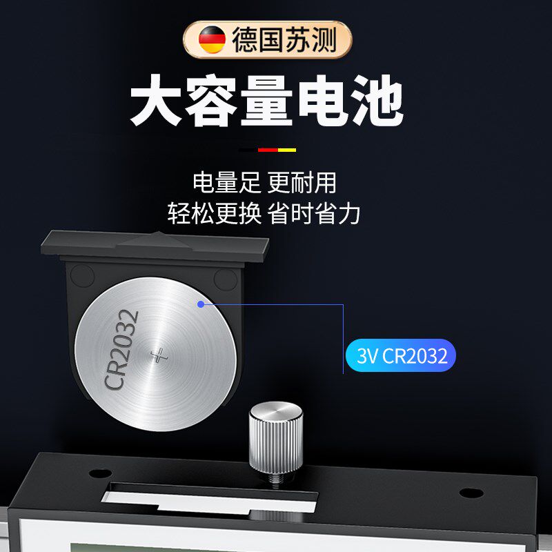 细杆深度尺圆盘高精度电子数显深度卡尺小型内沟槽内孔测量尺高度