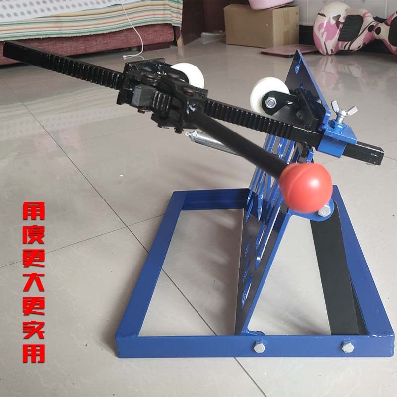 电动车摩托车专用扒胎工具 不伤胎真空胎拆装器 绿色大夹胎手动工