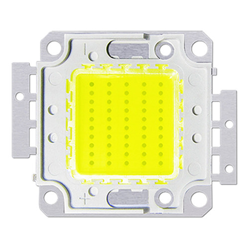 投光灯路灯LED灯芯50W集成灯珠100瓦大功率照明方形灯板配件30W