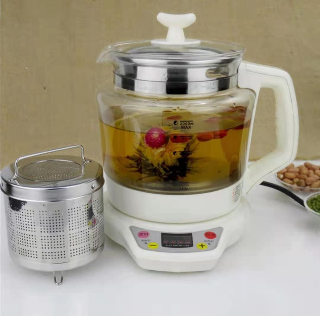 全自动汉方养生壶多功能玻璃煮茶器电煎中药壶花茶恒温电热水壶