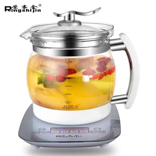 2.5L和3升大容量养生壶全自动加厚玻璃多功能烧水壶黑茶器煮花茶