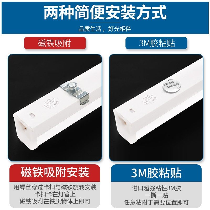 直插式LED灯条插座灯日光灯管插头带开关宿舍台灯酷毙灯护眼灯条图片
