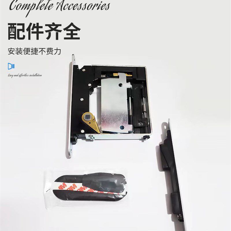隐形门锁室内门暗藏门暗门无把手按压锁静音双面暗锁隐形门磁吸锁