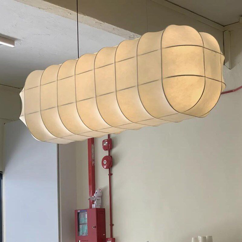 异型饭厅吊灯2025新款酒店餐饮软装工程饭店吧台个性创意布艺灯具